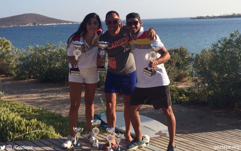 Türkiye Windsurf Ligini Derecelerle Tamamladık