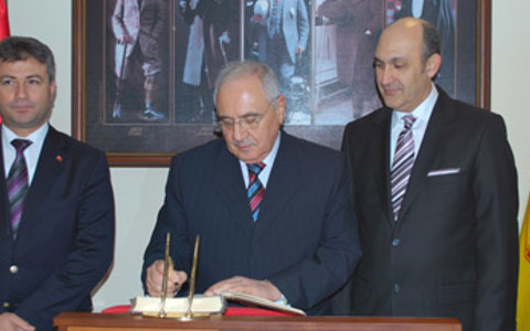 Bakan ziyareti