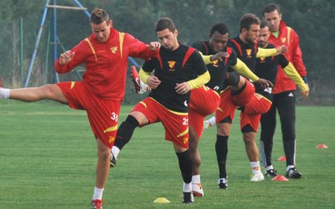 Göztepe?miz kampa girdi
