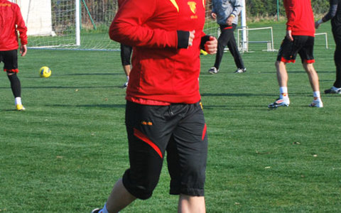 İbrahim Takımla Çalıştı