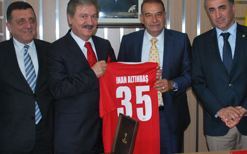TFF?den Kulübümüze Ziyaret