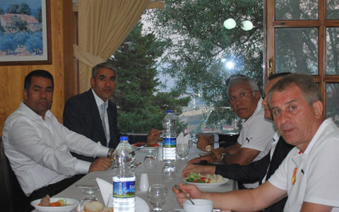 Başkanımız Bolu Kampında