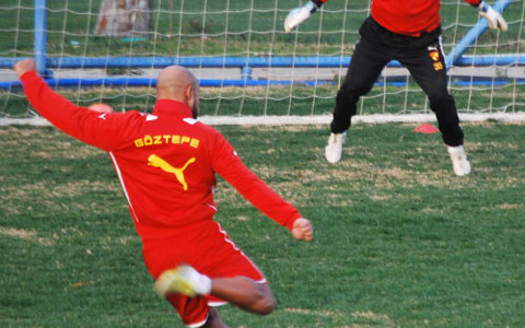 Göztepemiz Çift Antrenman Yaptı