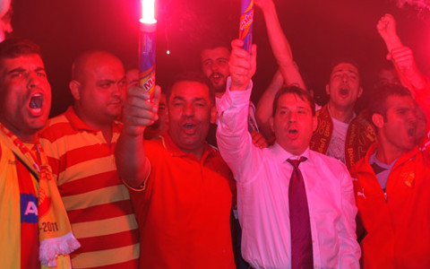 Başkanımız ilk meşaleyi yaktı