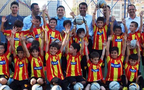 Başkanımız Minik Oyuncularımızla Buluştu