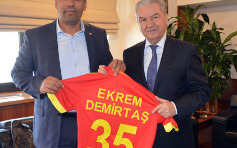 Başkanımız, Ekrem Demirtaş?ı Ziyaret Etti