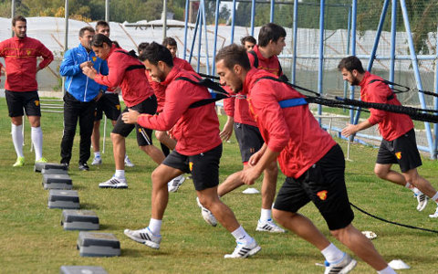 Göztepemiz?de Tarsus Maçı Mesaisi Başladı