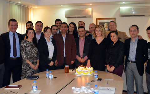 Başkanımızın Doğum Gününü Kutladık