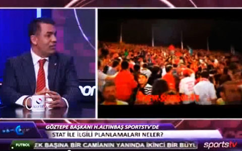 Başkanımız Sports TV'nin konuğu oldu