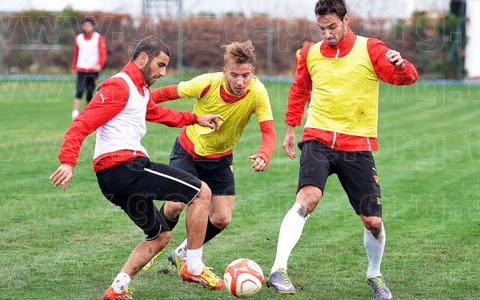 Göztepemiz İnegölspor Maçına Hazırlanıyor
