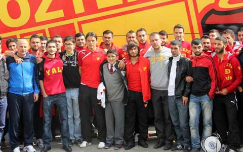 Taraftarlarımız Takımımızı Hatay'a uğurladı