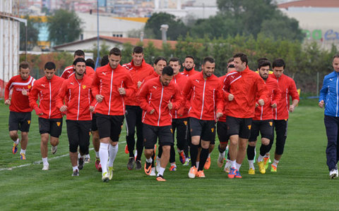 Giresunspor maçı çalışmalarına başladık