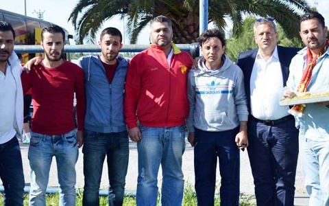Taraftarlarımız Antrenmanı Ziyaret Etti