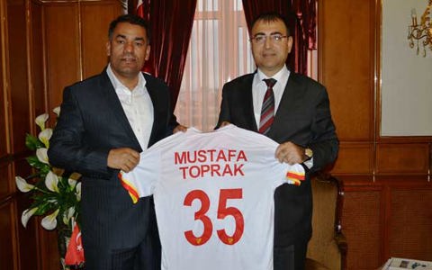 Başkanımız Vali Mustafa Toprak?ı Ziyaret Etti