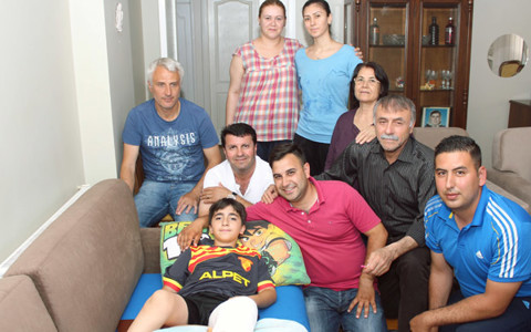 Minik Futbolcumuzu ziyaret ettik