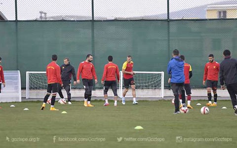 Emre Takımla Çalıştı
