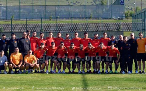 Göztepemiz Sahaya İndi