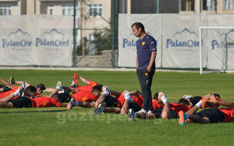 Göztepemiz Topla Çalışma Yaptı