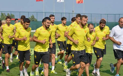 Orta Şut Çalışması Yaptık