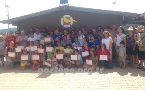 Genç Windsurfcüler Sertifikalarını Aldılar