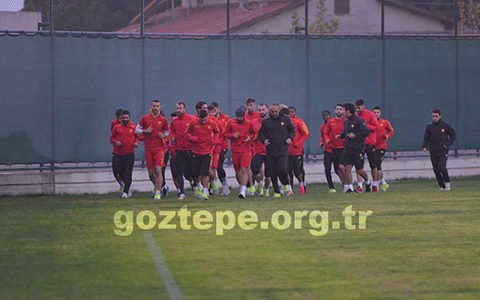 Göztepe'miz İzmir'deki Hazırlıklarını Tamamladı