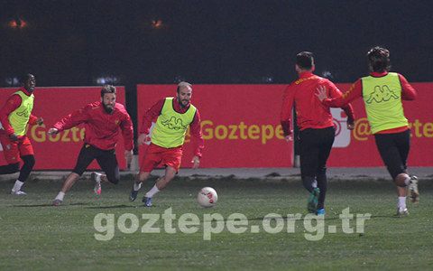 Göztepe'miz Hazırlıklarını Sürdürüyor