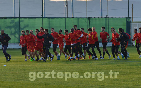 Göztepe'miz Hazırlıklarını Tamamladı