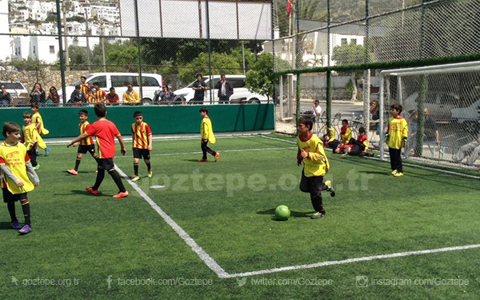 Göztepe Futbol Okulları Ligi Tüm Hızıyla Sürüyor