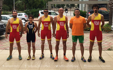 Antalya Triatlonu'na 6 Sporcuyla Katıldık