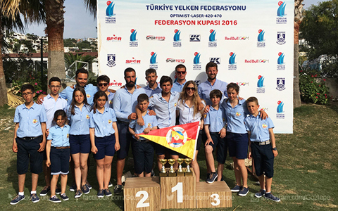 Bodrum'da Göztepe Yelken Fırtınası