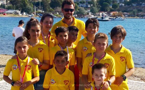 Foça'da Göztepe Yelken Rüzgarı