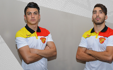 Soner Dikmen ve Burak Çolak Göztepe'mizde