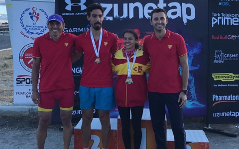 Duatlon Şampiyonasını Kupalarla Tamamladık