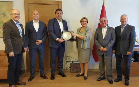 Yelken Şube Yöneticilerimizden Konak Belediyesi'ne Ziyaret