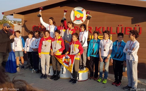 Optimist Takım Yarışları İl Şampiyonu Göztepe Yelken