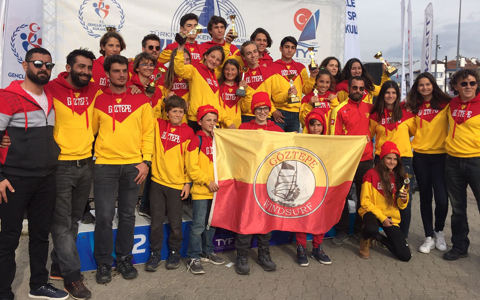 Fethiye'de Göztepe Windsurf Rüzgarı