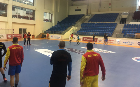 MYK Hentbol Maçının Hazırlıklarını Tamamladık