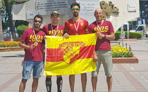 Ünye Triatlonu'nda Kürsüdeyiz