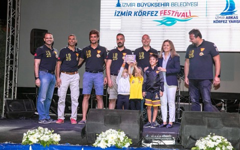 Yat Yarış Takımımız İzmir Körfezi'nde 2. Oldu