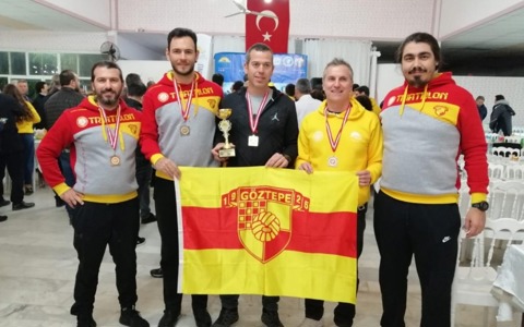 14. Datça Açık Deniz Kış Yüzme Maratonu'na Göztepe Damgası