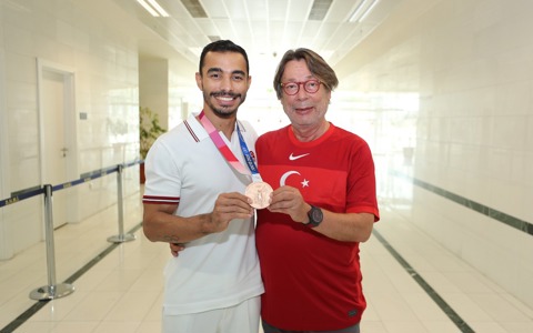 Milli Gururumuz Ferhat Arıcan'ı Karşıladık