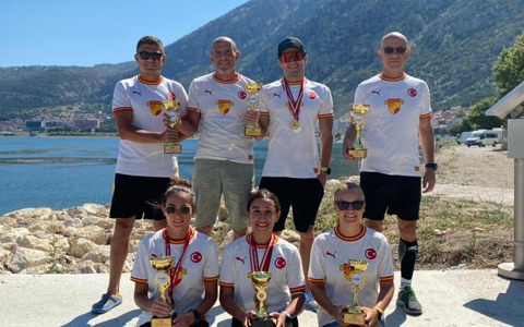 Triatletlerimiz Eğirdir'de Yarıştı