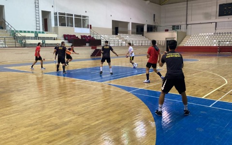 Uçan Adamlar Alaaddin Keykubat Üni. SK Maçının Hazırlıklarını Tamamladı