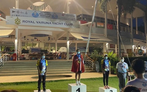 Medine Havva Tatlıcan Optimist Asya ve Okyanusya Şampiyonu