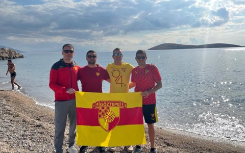 Datça Açık Su Yüzme Yarışları'nda Yarıştık