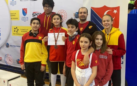 Eskrim Takımımız Antalya'da Mücadele Etti
