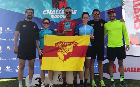 Triatletlerimiz Bodrum'da Mücadele Etti