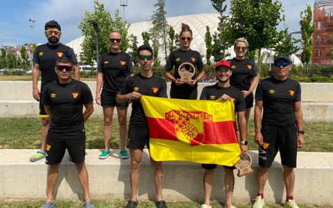 Triatletlerimiz Balıkesir'de Yarıştı