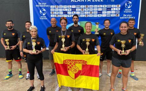 Triatlon Kadın Takımımız Şampiyon, Erkek Takımımız Türkiye 2'ncisi Oldu