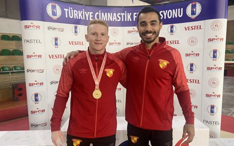 Türkiye Şampiyonası'na Göztepe Cimnastik Damgası